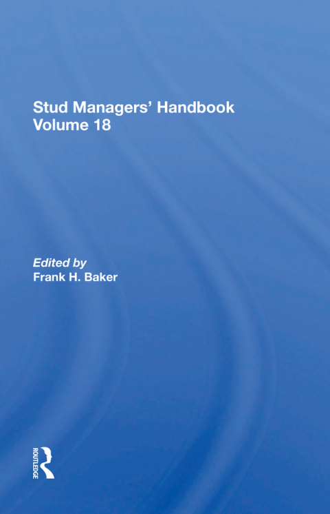 Stud Managers' Handbook, Vol. 18 