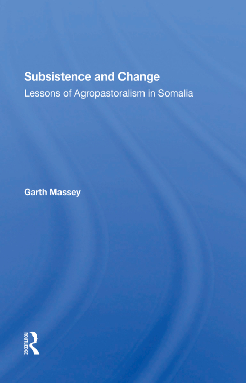 Cover image for book Subsistence And Change
