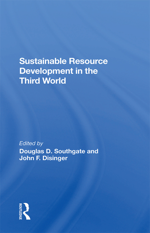 Cover image for book Sustainable Resource Development In The Third World