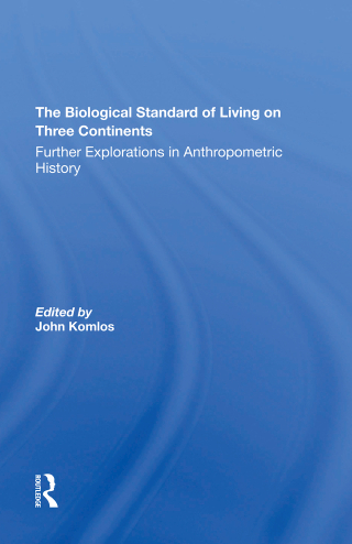 The Biological Standard Of Living On Three Continents