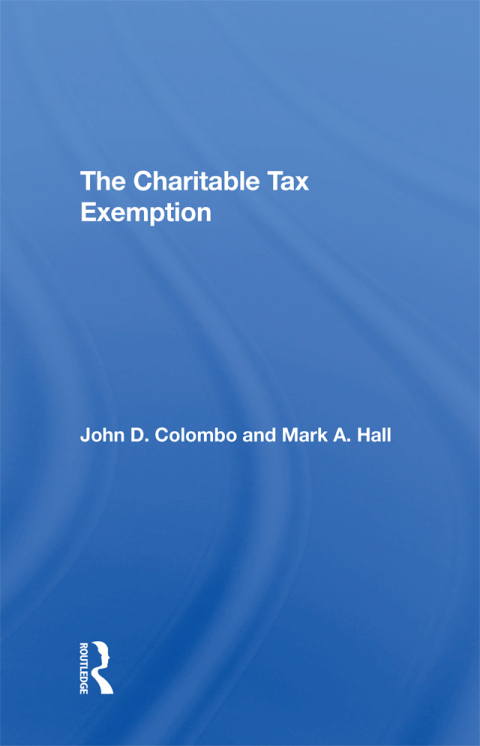 The Charitable Tax Exemption 
