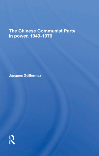 The Chinese Communist Party In Power, 19491976