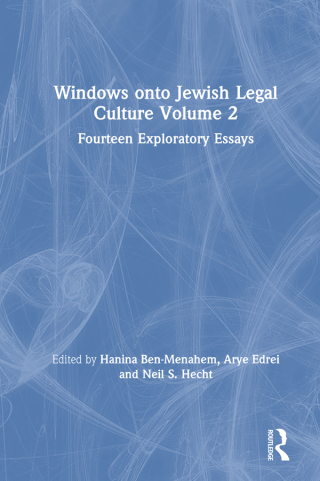Windows onto Jewish Legal Culture Volume 2