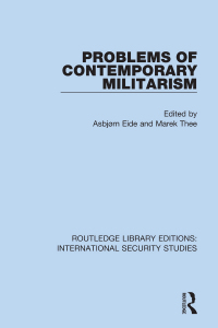 Problems of Contemporary Militarism 1st edition | 9780367752446 ...