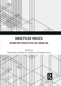 Cover image: Unsettled Voices 1st edition 9780367722524