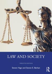 Cover image: Law and Society 12th edition 9780367904036