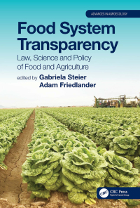 صورة الغلاف: Food System Transparency 1st edition 9780367440367