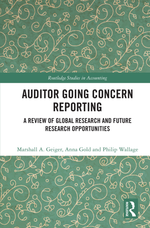 Auditor Going Concern Reporting 