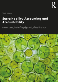 Cover image: Sustainability Accounting and Accountability 3rd edition 9781032023106