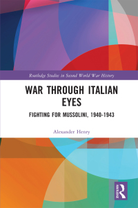 صورة الغلاف: War Through Italian Eyes 1st edition 9781032038476
