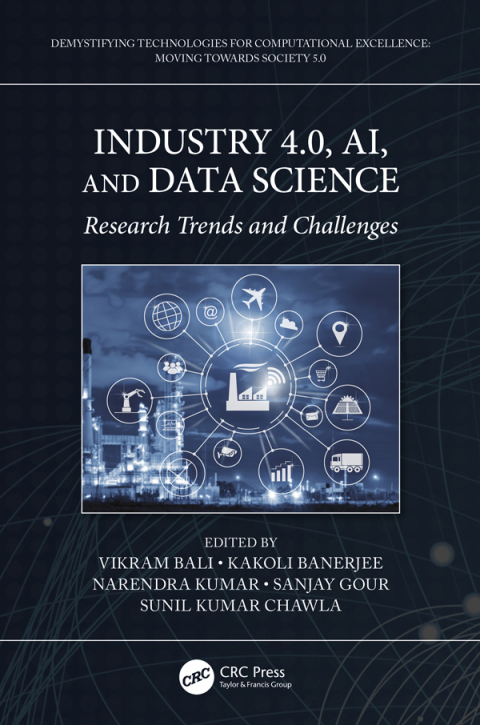 Cover image for book Industry 4.0, AI, and Data Science