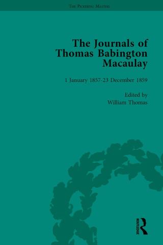 The Journals of Thomas Babington Macaulay Vol 5