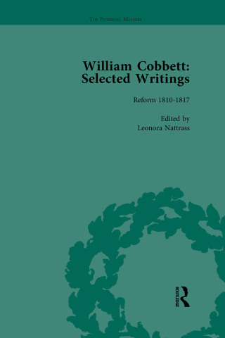William Cobbett: Selected Writings Vol 3