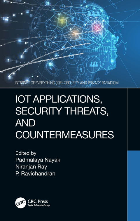 Cover image for book IoT Applications, Security Threats, and Countermeasures