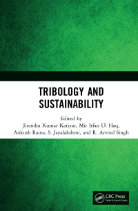Titelbild: Tribology and Sustainability 1st edition 9780367551469