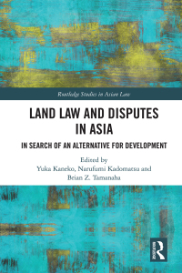 Titelbild: Land Law and Disputes in Asia 1st edition 9780367772796