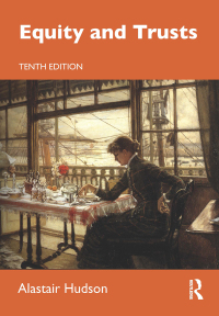 Cover image: Equity and Trusts 10th edition 9781138506282