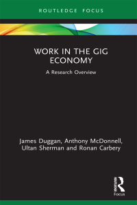 Imagen de portada: Work in the Gig Economy 1st edition 9780367367923