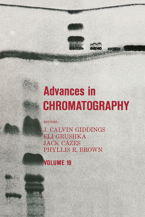 Cover image for book Advances in Chromatography
