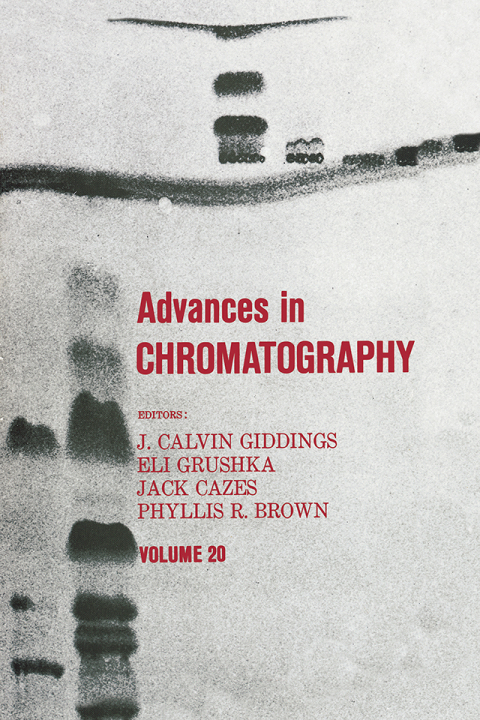 Cover image for book Advances in Chromatography