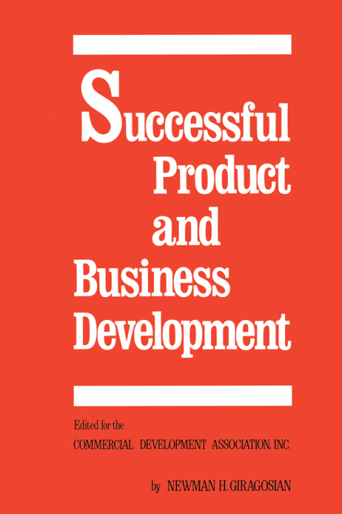 Cover image for book Successful Product and Business Development, First Edition
