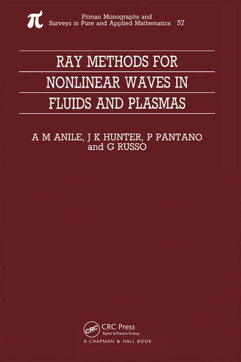 Cover image for book Ray Methods for Nonlinear Waves in Fluids and Plasmas