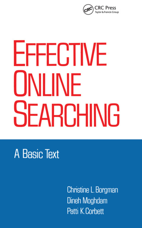Cover image for book Effective Online Searching