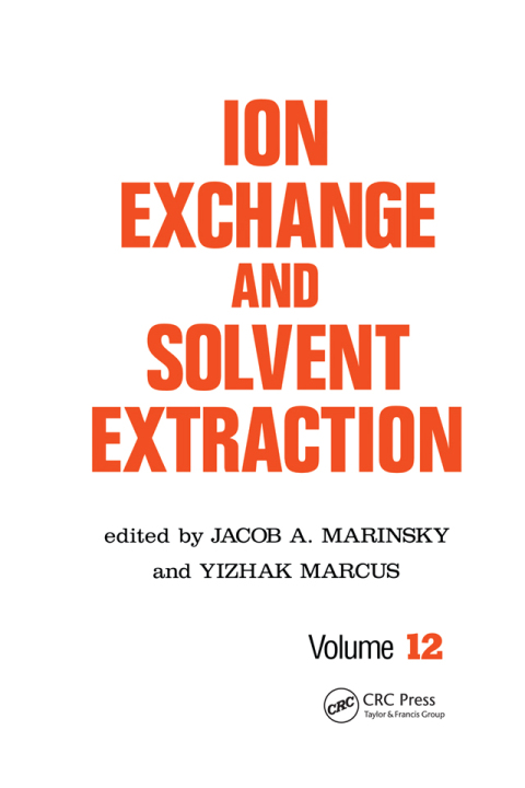 Cover image for book Ion Exchange and Solvent Extraction