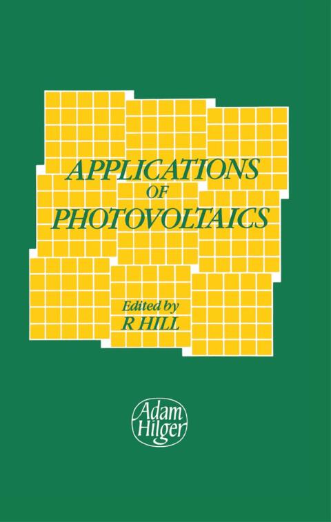 Cover image for book Applications of Photovoltaics