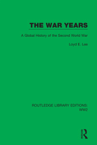 Cover image: The War Years 1st edition 9781032074382