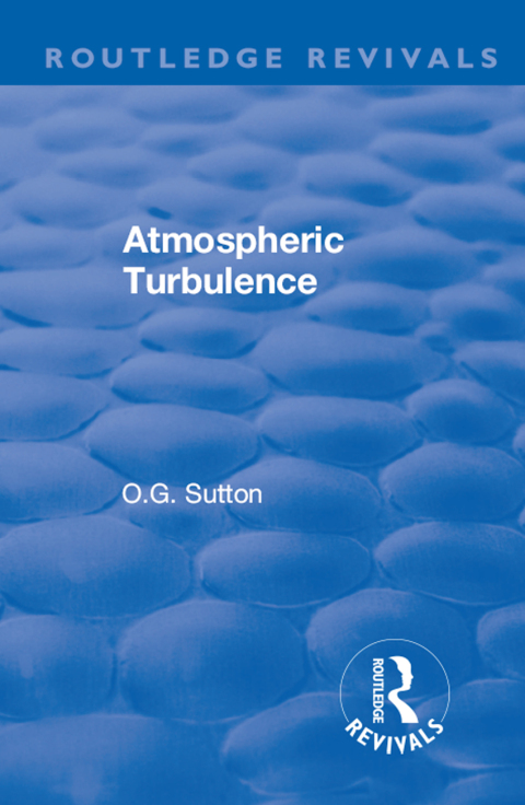 Cover image for book Atmospheric Turbulence
