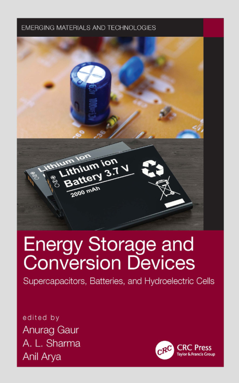 Cover image for book Energy Storage and Conversion Devices