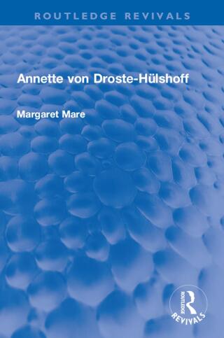 Annette von Droste-Hülshoff