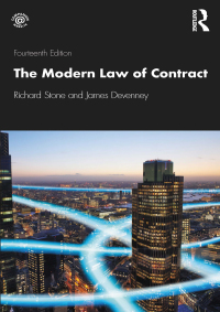 صورة الغلاف: The Modern Law of Contract 14th edition 9780367697952