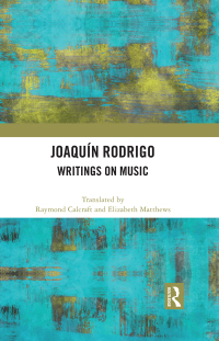 Titelbild: Joaquín Rodrigo 1st edition 9781032030050