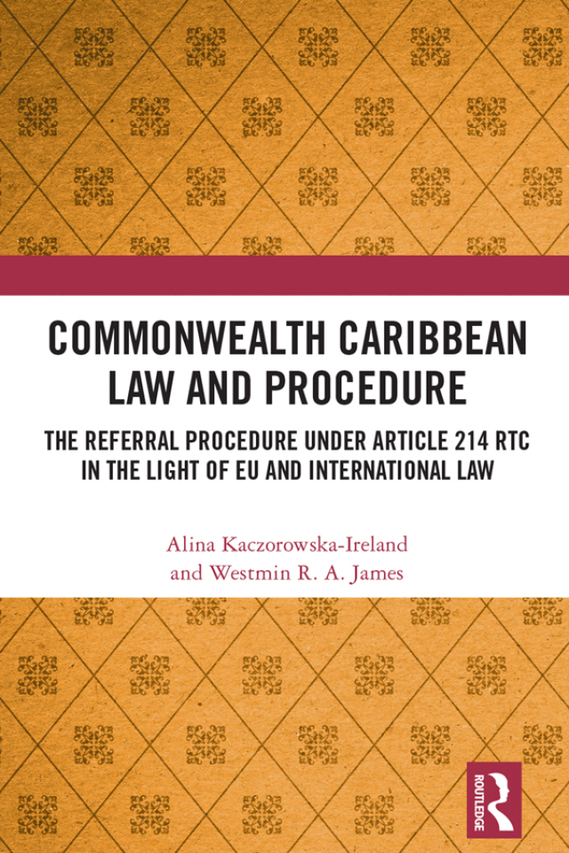 Commonwealth Caribbean Law and Procedure