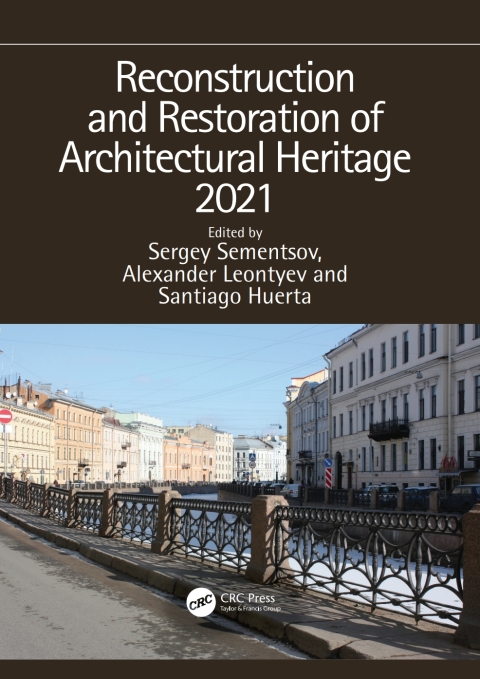 Cover image for book Reconstruction and Restoration of Architectural Heritage 2021