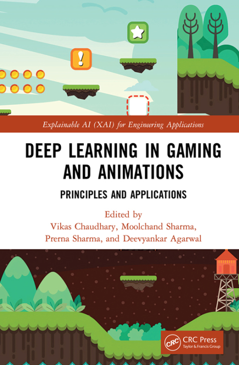 Cover image for book Deep Learning in Gaming and Animations