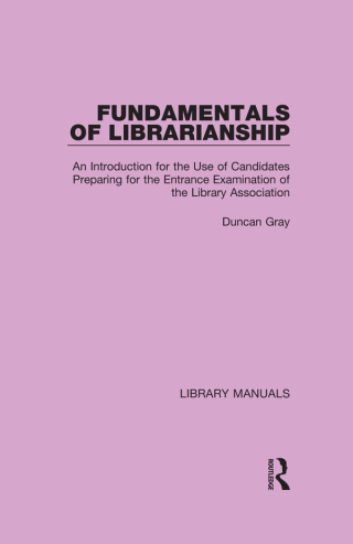 Fundamentals of Librarianship