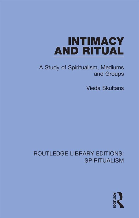 Cover image for book Intimacy and Ritual