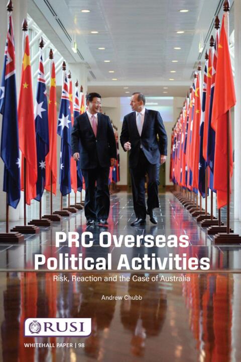 Cover image for book PRC Overseas Political Activities