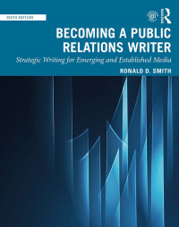 Imagen de portada: Becoming a Public Relations Writer 6th edition 9780367281571