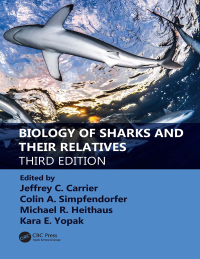 Cover image: Biology of Sharks and Their Relatives 3rd edition 9780367861179