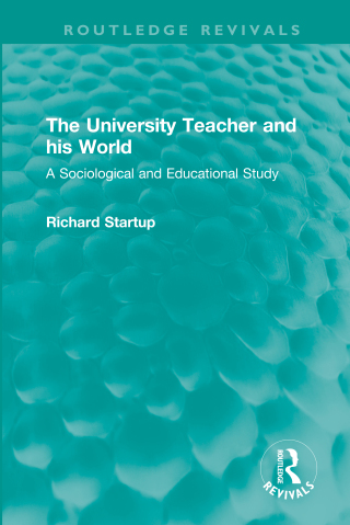The University Teacher and his World