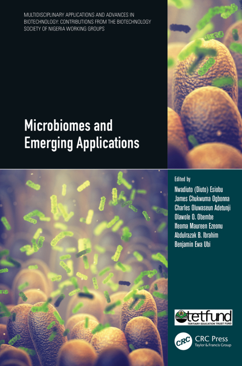 Cover image for book Microbiomes and Emerging Applications