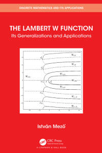 Cover image: The Lambert W Function 1st edition 9781032223391