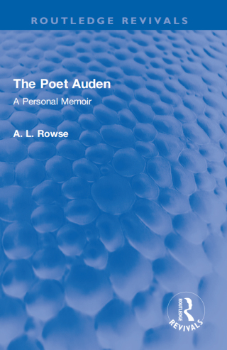 The Poet Auden