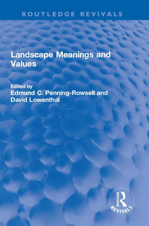 Landscape Meanings and Values 