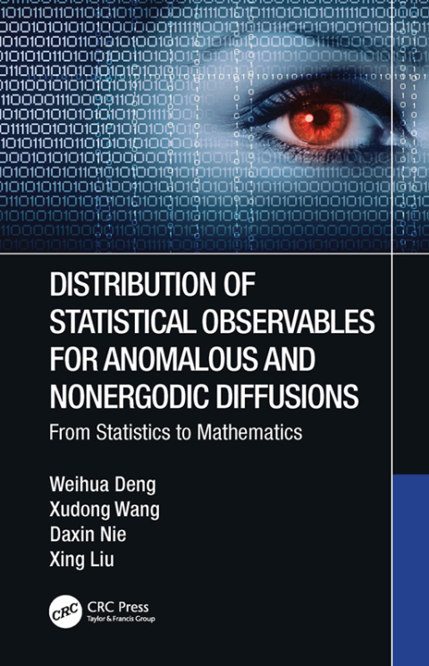 Cover image for book Distribution of Statistical Observables for Anomalous and Nonergodic Diffusions