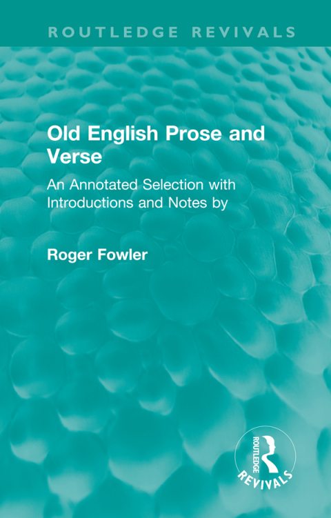 Old English Prose and Verse 